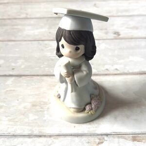 Precious Moments 1996 Ceramic Figurine 90s Collectible Graduate Graduation Cap
